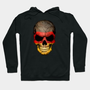 German Flag Skull Hoodie